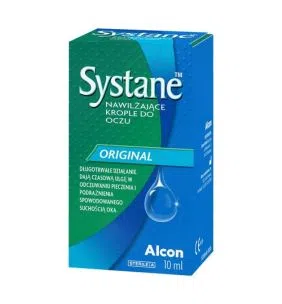 Systane Original, nawilżające krople do oczu nawilżające, 10 ml