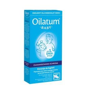 Oilatum Baby, Zaawansowana Ochrona,  emulsja do kąpieli, 250 ml