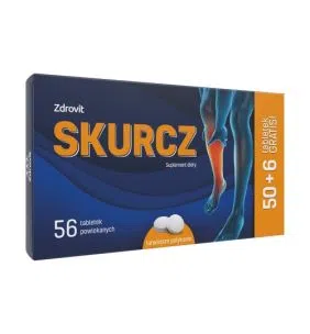 Zdrovit Skurcz, tabletki powlekane, 50 szt + 6 szt.