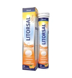 Zdrovit Litorsal Slim, tabletki musujące, 24 szt.