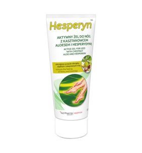 Hesperyn Original, aktywny żel do nóg z kasztanowcem, aloesem i hesperydyną, 240 ml