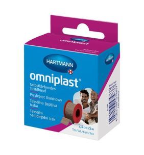 Omniplast, przylepiec, 5 m x 2,5 cm, 1 szt.