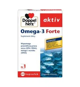 Doppelherz aktiv Omega-3 Forte, kapsułki, 60 szt.