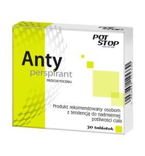 Potstop antyperspirant, tabletki, 30 szt.