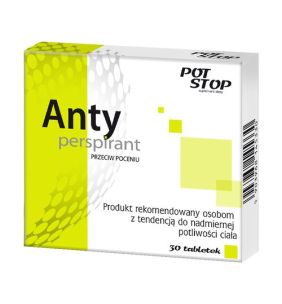 Potstop antyperspirant, tabletki, 30 szt.
