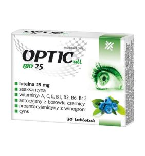 OPTICall Bio 25, tabletki, 30 szt.