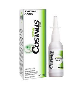 Cosinus Plus, spray zatoki i nos, 60 ml