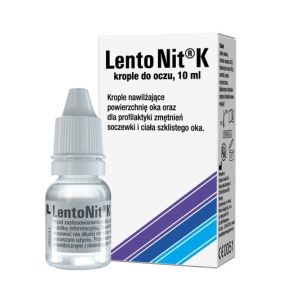LentoNit K, krople do oczu, 10 ml