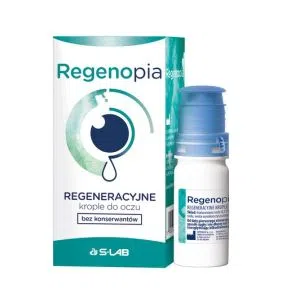 Regenopia, regenerujące krople do oczu, bez konserwantów, 10 ml