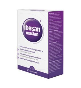 Ibesan maślan, kapsułki, 60 szt.