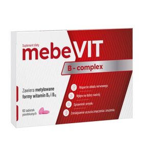 MebeVIT-B complex, tabletki powlekane, 60 szt.