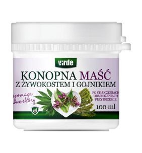 Virde, Maść konopna z żywokostem i gojnikiem, 100 ml