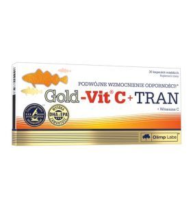 Olimp Gold-Vit C + Tran, kapsułki miękkie, 30 szt.