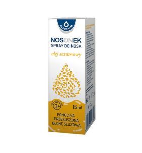 Nosonek z olejem sezamowym, spray do nosa, 15 ml