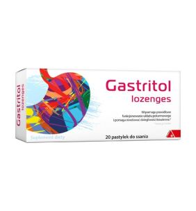 Gastritol lozenges, pastylki do ssania, 20 szt.