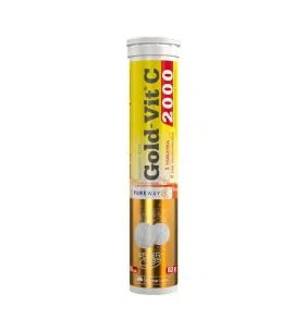 Olimp Labs Gold-Vit C 2000, tabletki musujące, smak cytrynowy, 20 szt.