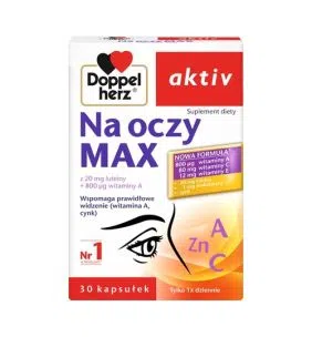 Doppelherz Aktiv Na oczy MAX, kapsułki, 30 szt.