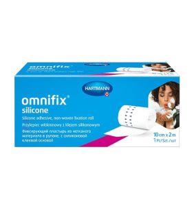 Omnifix silicone, włókninowy przylepiec z silikonem, 2 m x 10 cm, 1 szt.