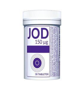Jod (jodan potasu), 150 µg, tabletki, 30 szt.