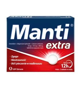 Manti Extra, tabletki do rozgryzania i żucia, 12 szt.