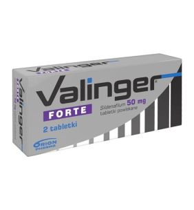 Valinger Forte, 50 mg, tabletki powlekane, 2 szt