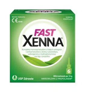 Xenna Fast, mikrowlewki, 10 g x 6 szt.