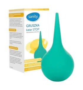 Sanity Gruszka katar STOP, z miękką końcówką nr 7, 6 - 12m