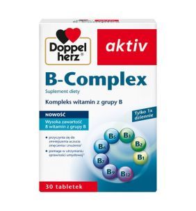 Doppelherz Aktiv B-Complex, tabletki, 30 szt.