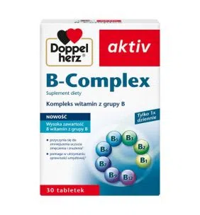 Doppelherz Aktiv B-Complex, tabletki, 30 szt.
