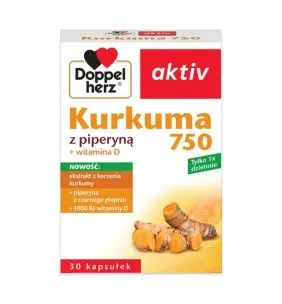 Doppelherz aktiv Kurkuma 750, kapsułki, 30 szt.