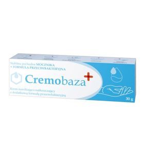 Cremobaza +, nawilżająco-natłuszczający krem do rąk, 30 g