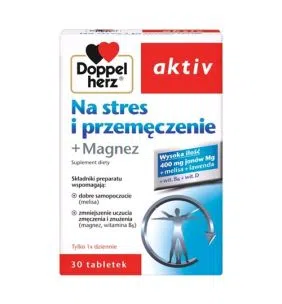 Doppelherz aktiv Na stres i przemęczenie + Magnez, 30 szt.