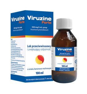 Viruzine Forte, 500 mg/5 ml, syrop, 100 ml