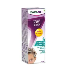 Paranit Szampon leczniczy likwidujący wszy i gnidy, 100 ml