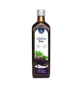 Oleofarm Czarny Bez, sok z czarnego bzu z witaminą C, płyn, 490 ml