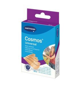 Cosmos Universal, plastry z opatrunkiem, 40 szt.