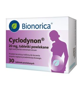 Cyclodynon, 20 mg, tabletki powlekane, 30 szt.