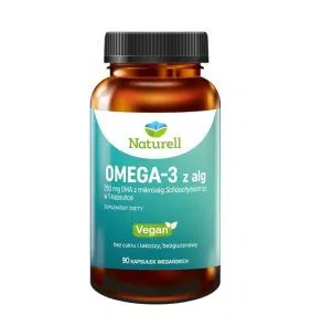 Naturell Omega-3 z alg, kapsułki, 90 szt.