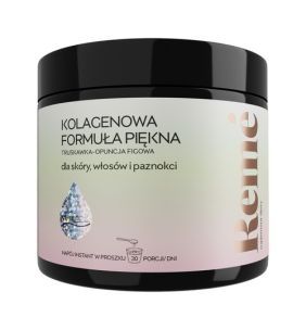 Reme Kolagenowa Formuła Piękna, truskawka - opuncja figowa, proszek, 150 g