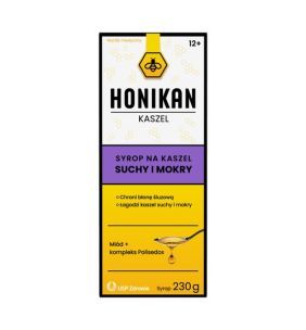 Honikan Kaszel, syrop na kaszel suchy i mokry, 230 g