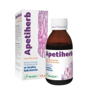 Apetiherb, 1,5 g/10 g, syrop, 125 g