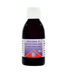 Gencjana 1% roztwór spirytusowy (Pyoctanina), 20 g (Hasco)