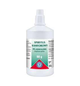 Spirytus kamforowy 10%, roztwór na skórę (Hasco), 90 g, butelka