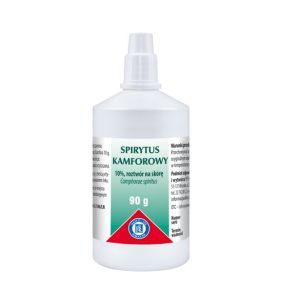 Spirytus kamforowy 10%, roztwór na skórę (Hasco), 90 g, butelka