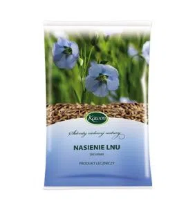 Nasienie lnu, zioło pojedyncze, 200 g (Kawon)