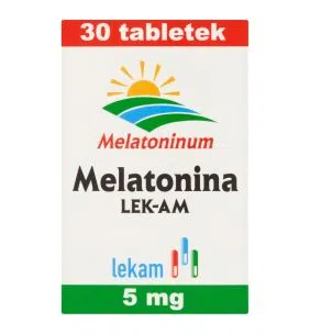 Melatonina LEK-AM, 5 mg, tabletki, 30 szt.