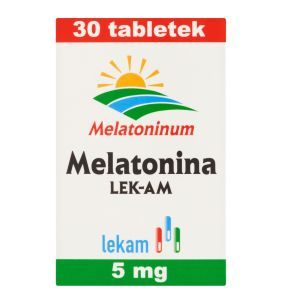 Melatonina LEK-AM, 5 mg, tabletki, 30 szt.