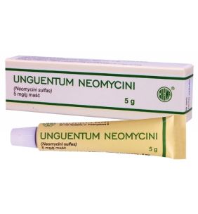 Unguentum Neomycini, (5 mg/g), maść, 5 g (tuba)