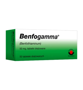 Benfogamma, 50 mg, tabletki drażowane, 50 szt.