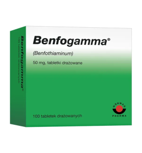 Benfogamma, 50 mg, tabletki drażowane, 100 szt.
